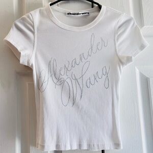 Alexander Wang tee. Used but in good condition. Size 0.